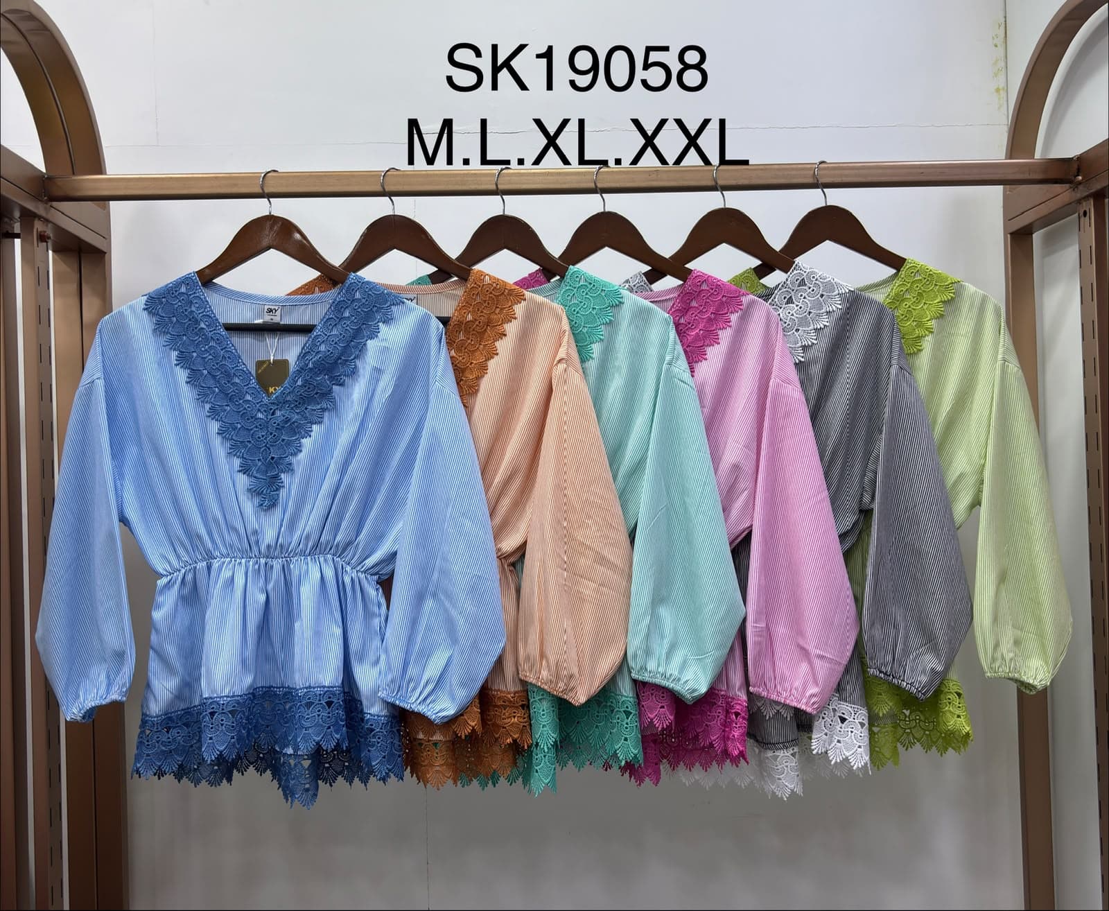 Woman Stripes Tops 2